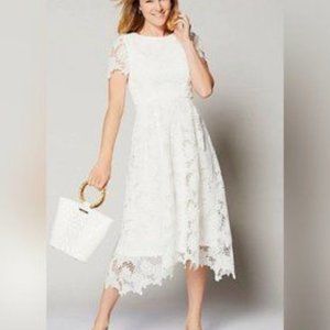 Preston & York lace midi dress. Size 16